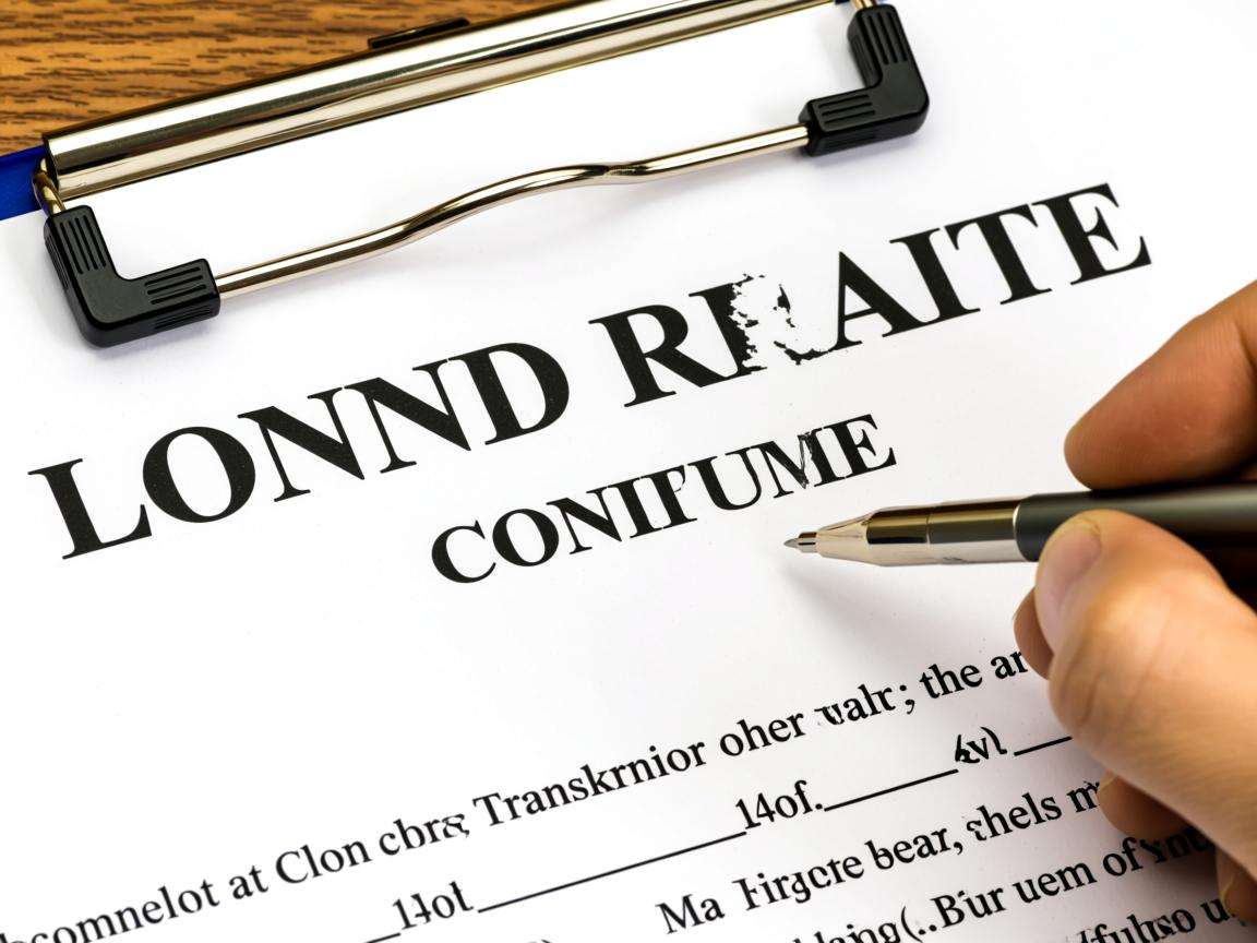 快速成交土地流转合同模板