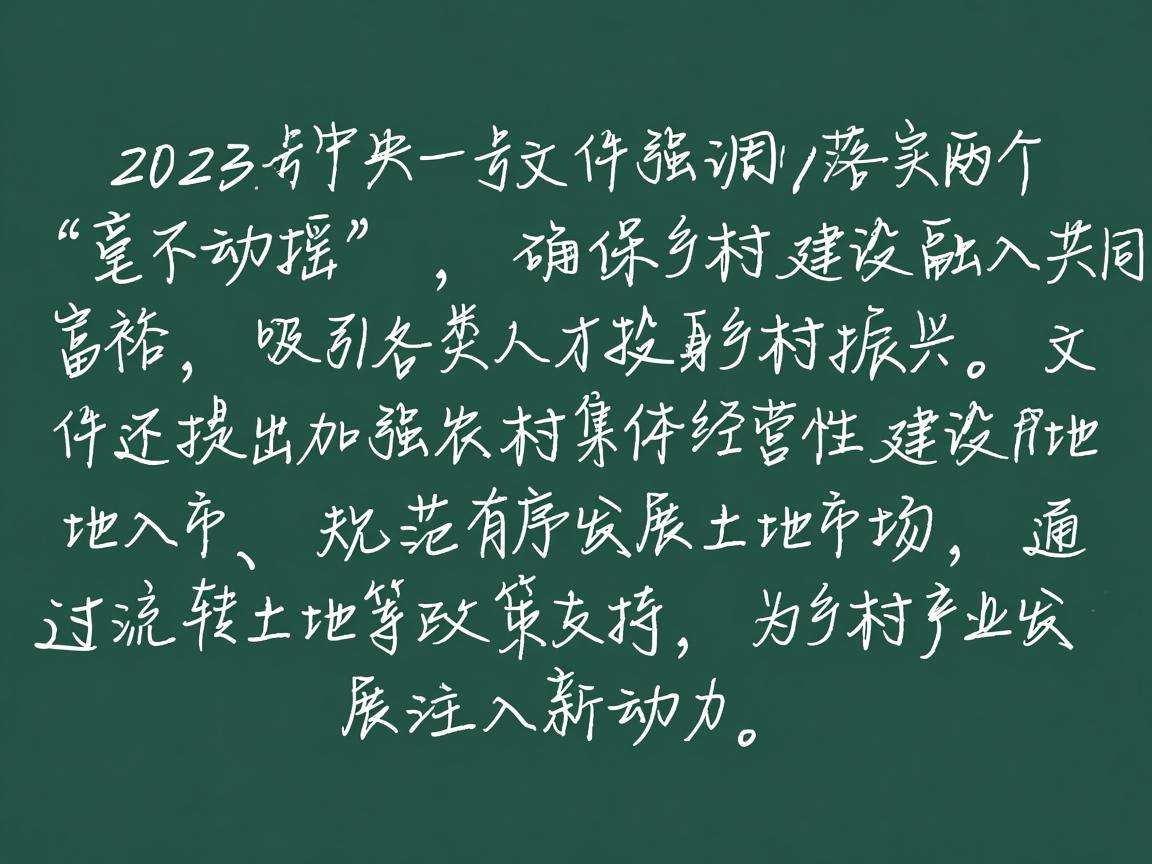 农村土地流转有哪些政策