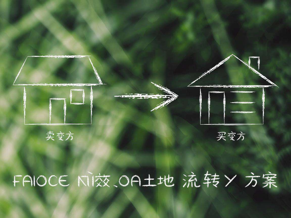 快速成交土地流转方案是什么意思