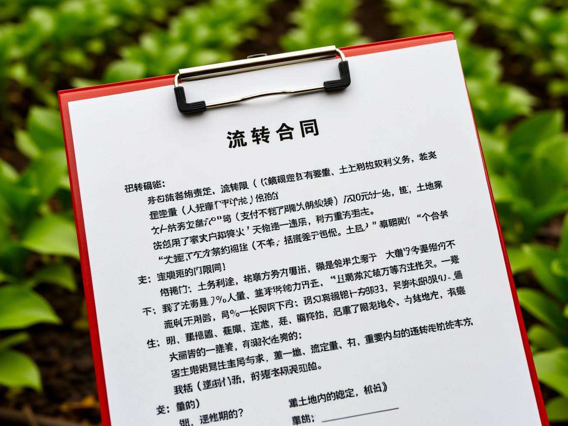 2025年土地流转合同范本
