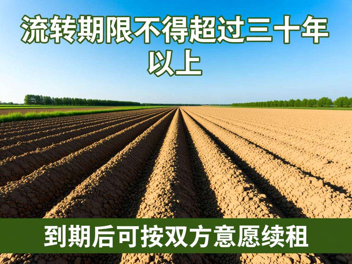 土地流转期限不得超过多少年以上