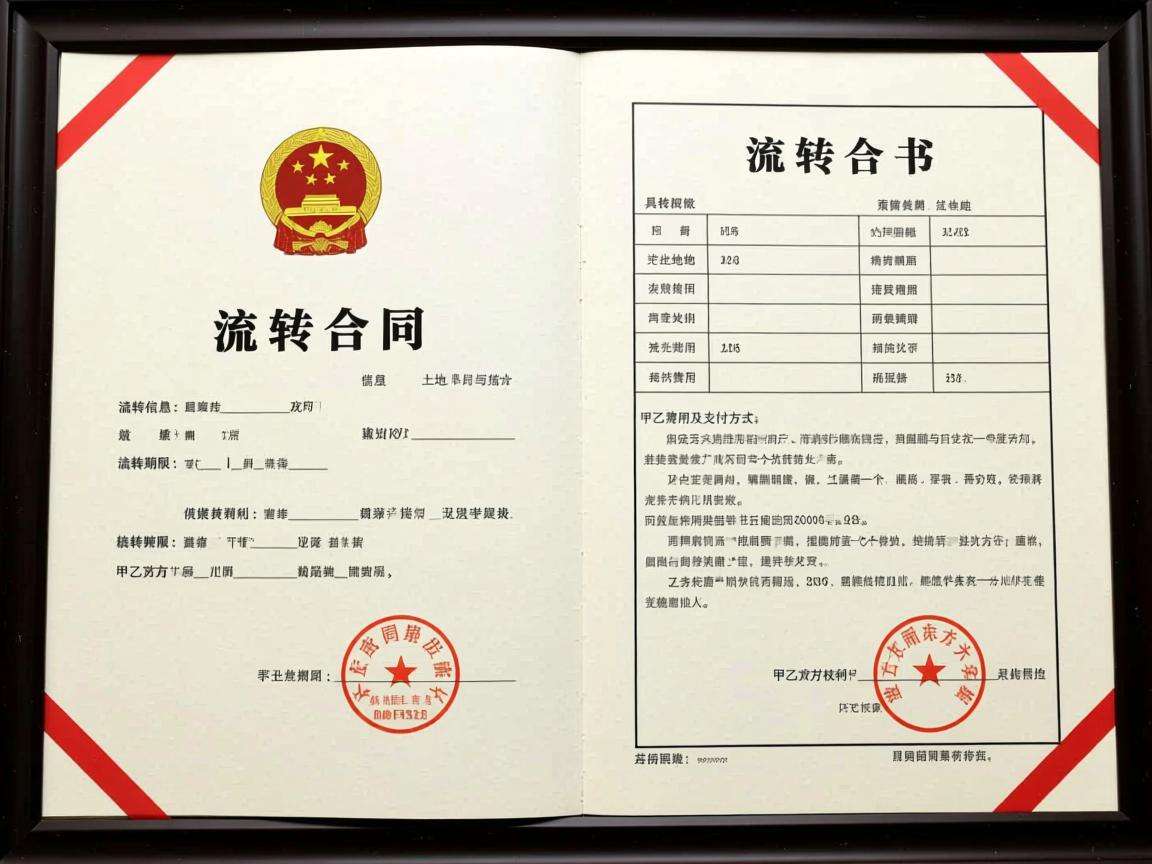 土地流转合同书(完整版)