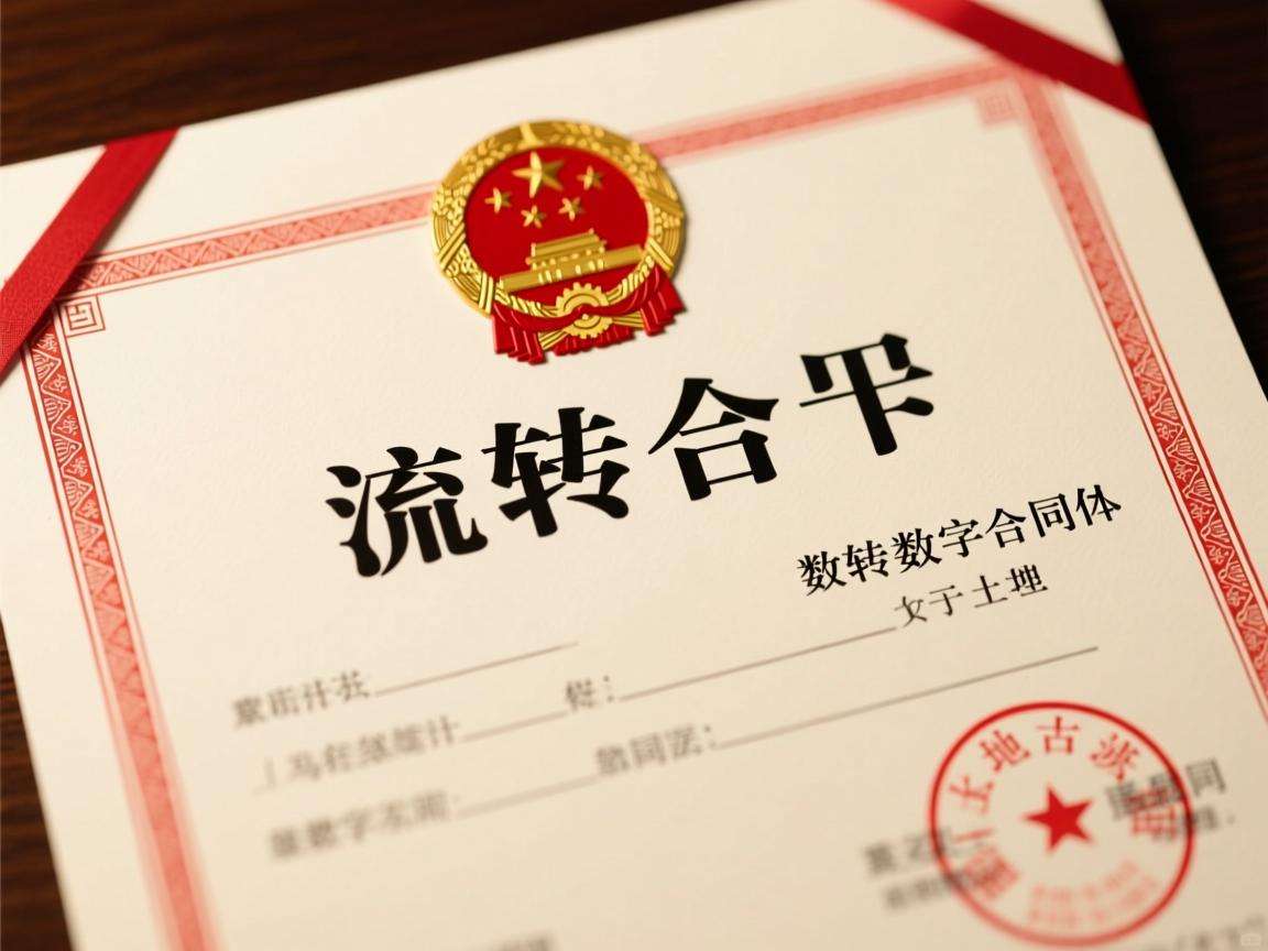 2020土地流转合同 标准版下载