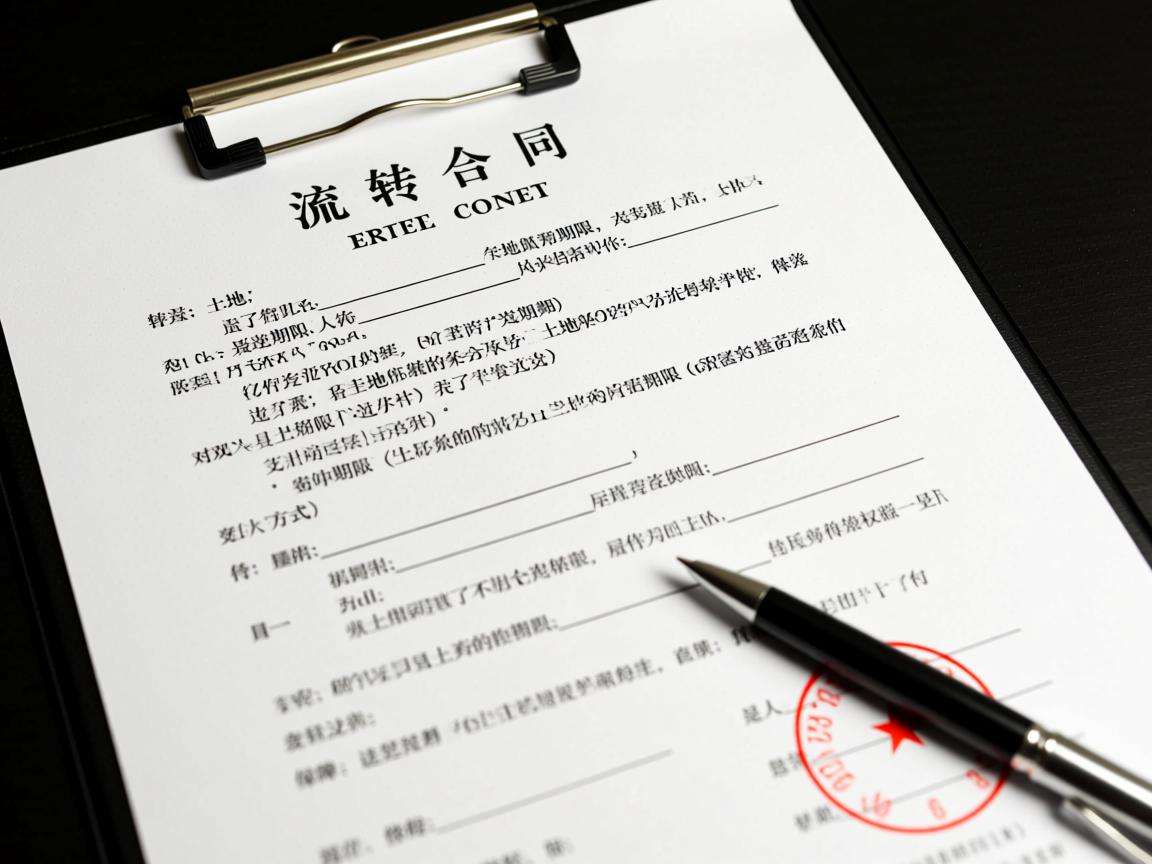 土地流转合同怎么写才正规