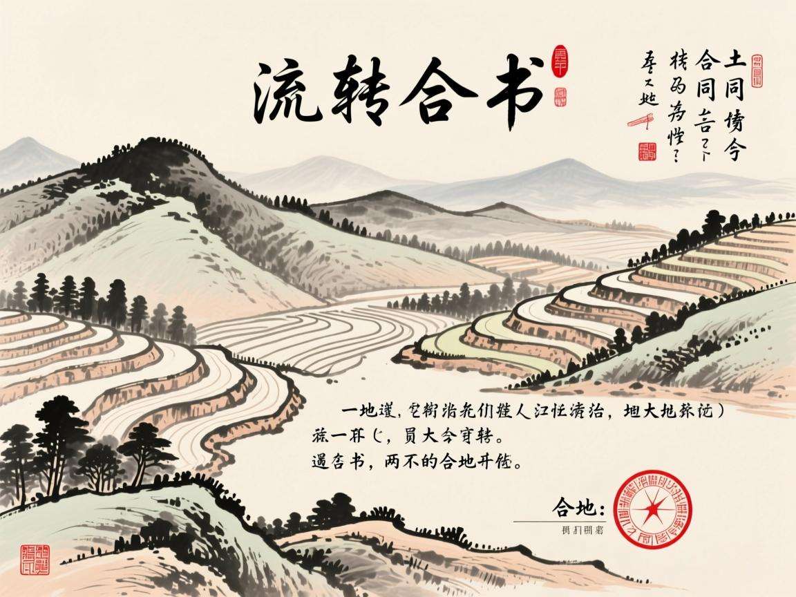 土地流转合同书完整版