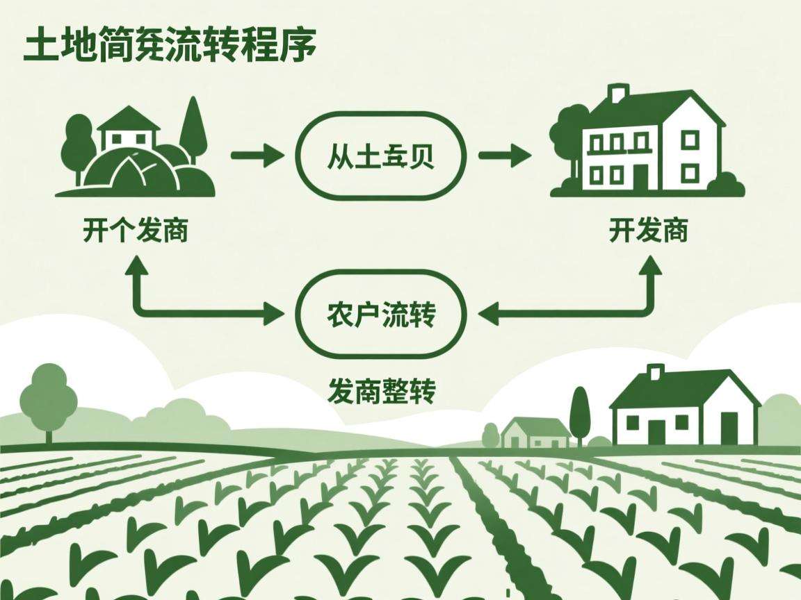 土地流转的程序