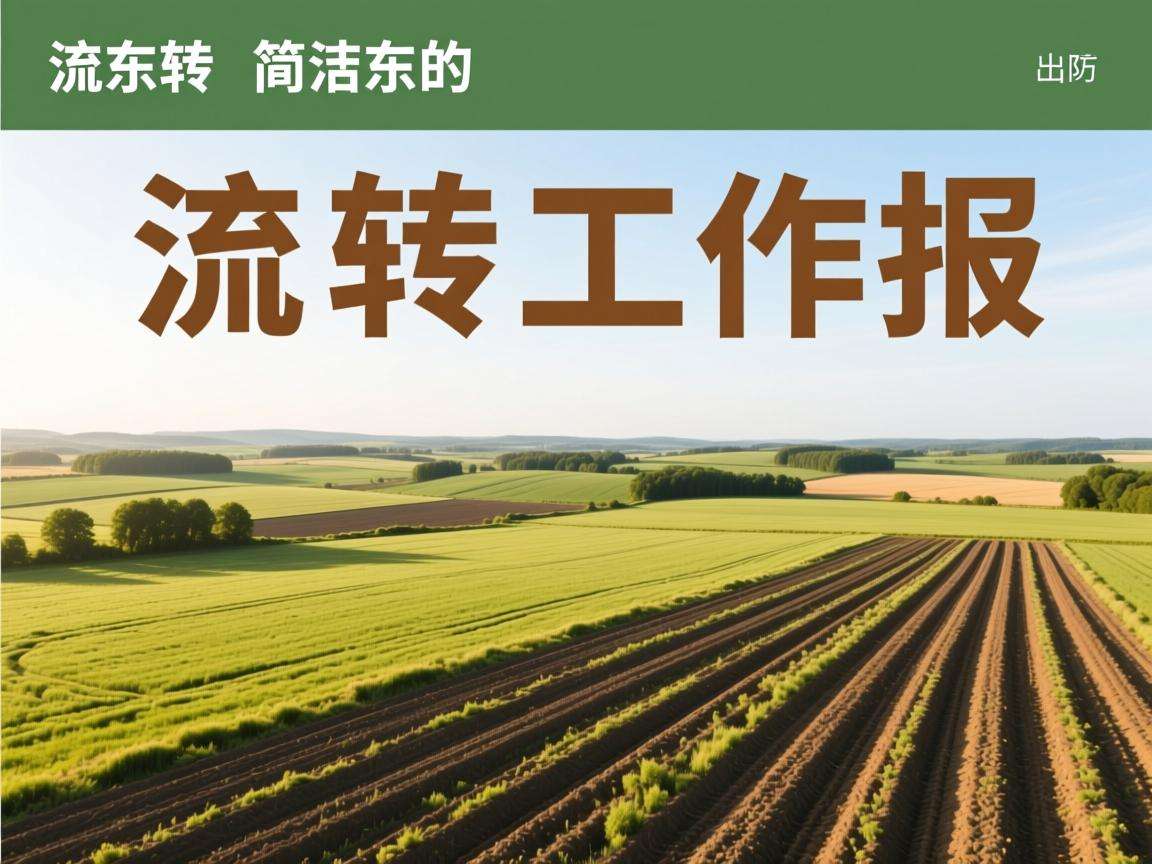 土地流转宣传工作简报