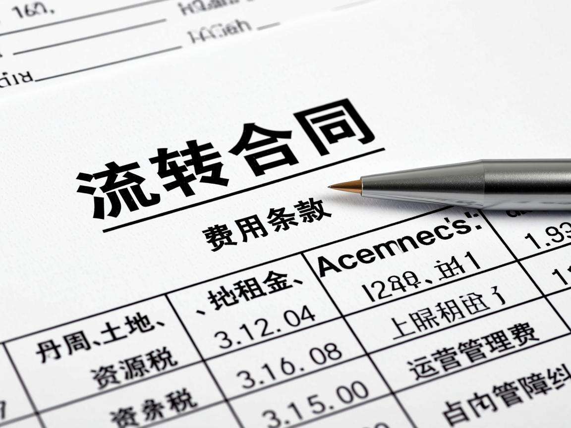 土地流转要交哪些费用