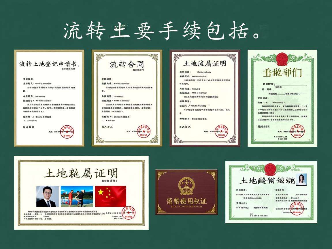 土地流转需要的手续