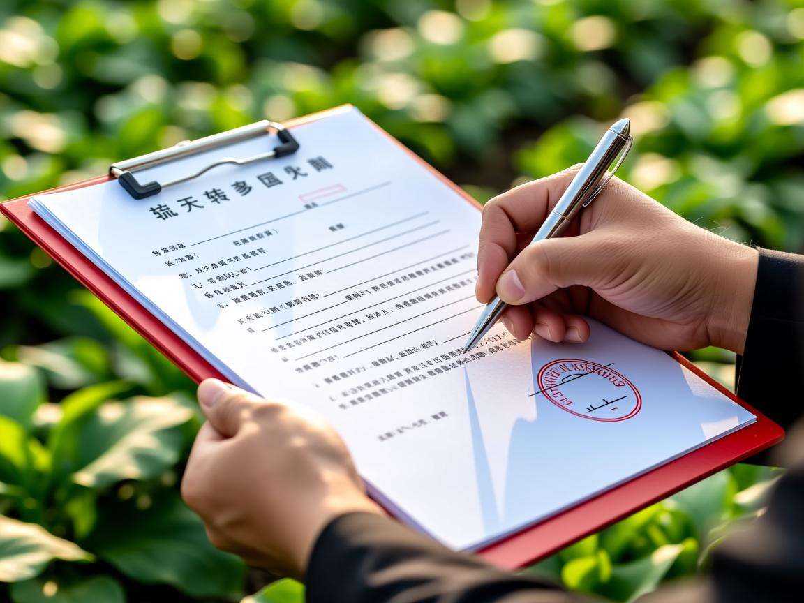 农村土地流转合同协议