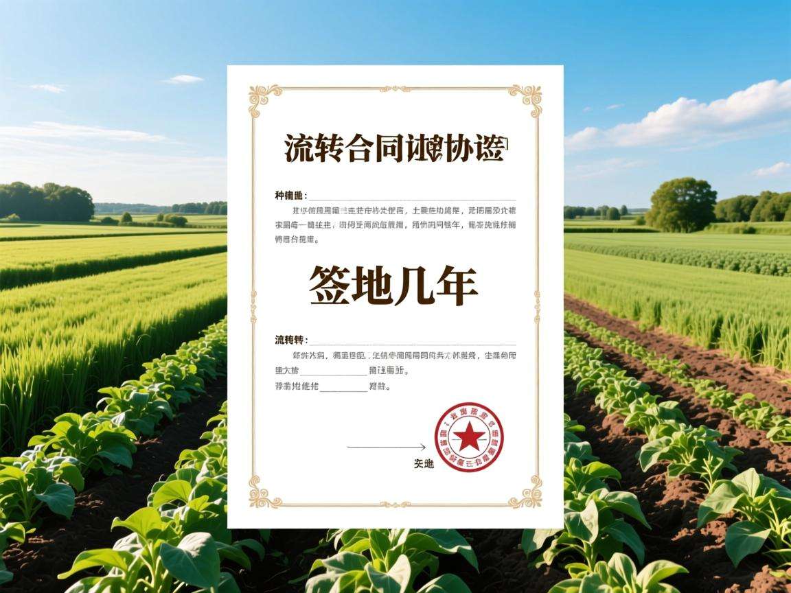 土地流转合同协议最多签几年