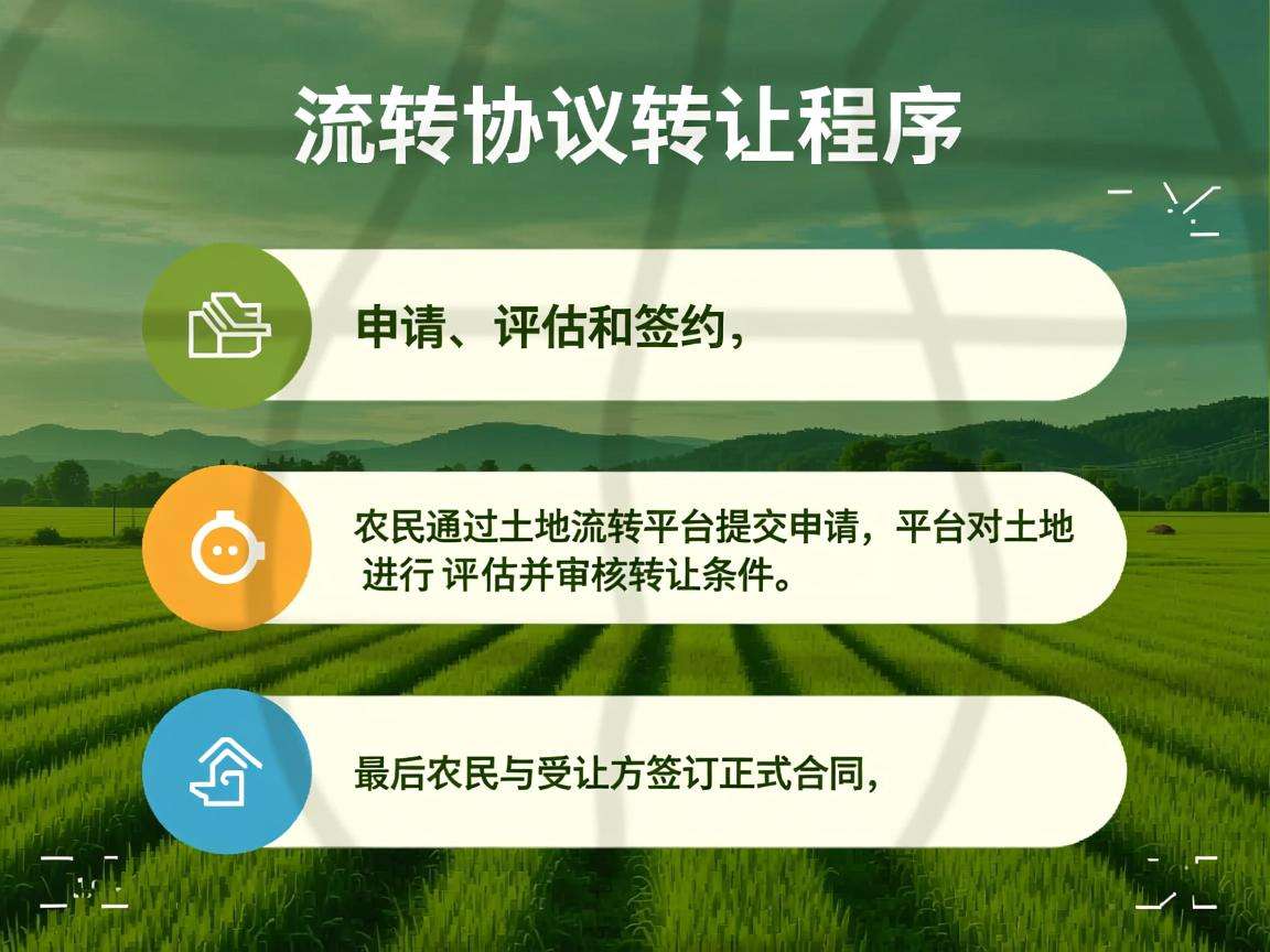 土地流转是什么意思转让的程序