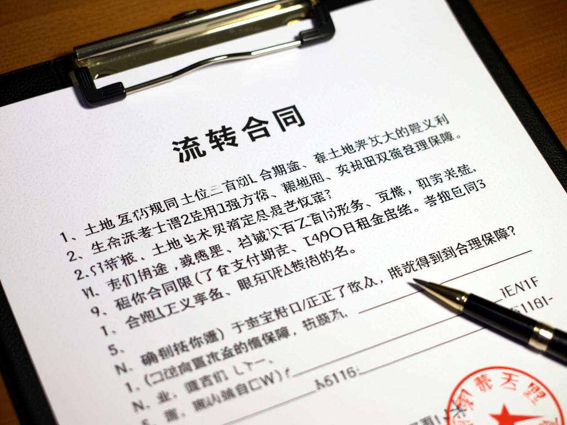 土地流转合同书怎样写