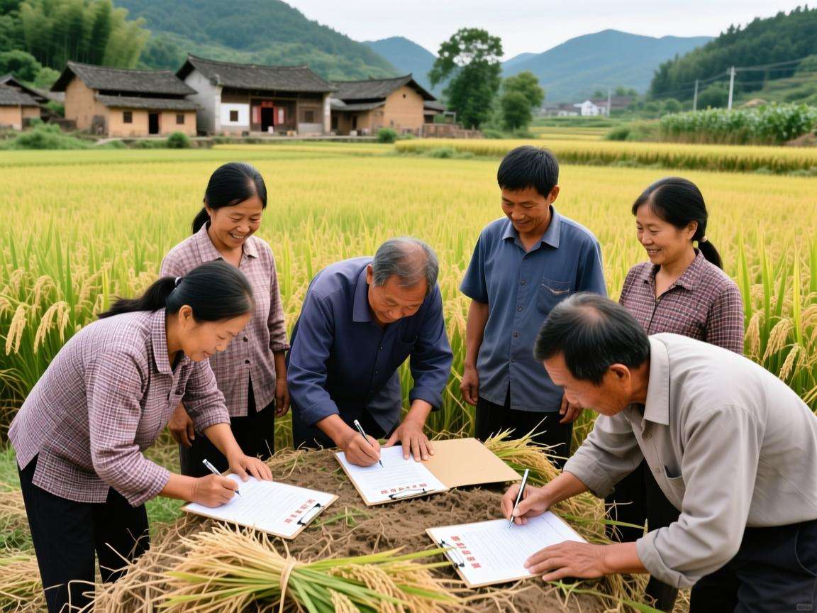 土地流转新闻稿件